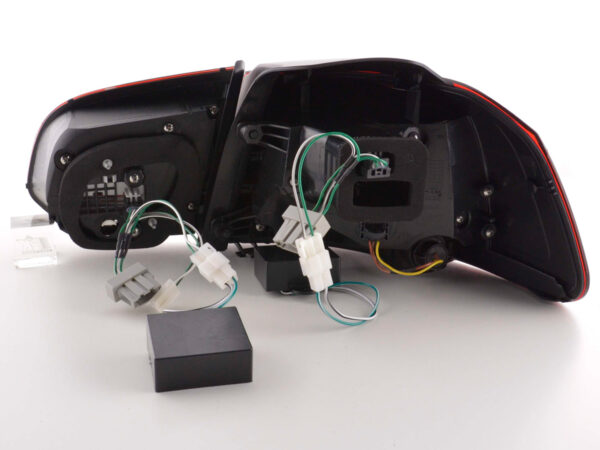 Feux arrières à LED VW Golf 6 Type 1K 2008-2012 rouge / noir look GTI - – Image 7