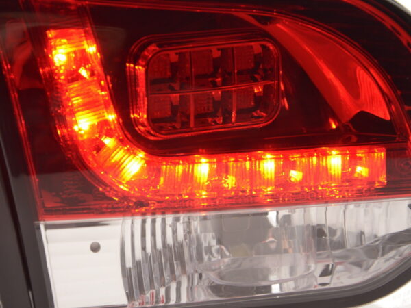 Kit feux arrières à LED VW Golf 6 type 1K 2008-2012 clair / rouge pour conduite à droite - – Image 5