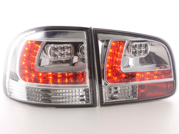 Kit feux arrières LED VW Touareg type 7L 03-09 chrome -
