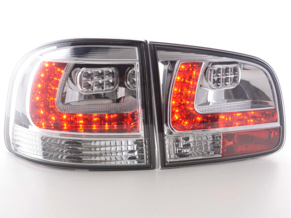 Kit feux arrières LED VW Touareg type 7L 03-09 chrome - – Image 2