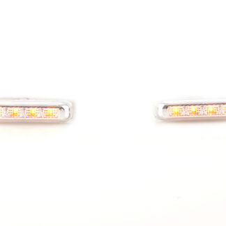 Jeu de clignotants latéraux à LED BMW Série 3 E46 98-02 clair -