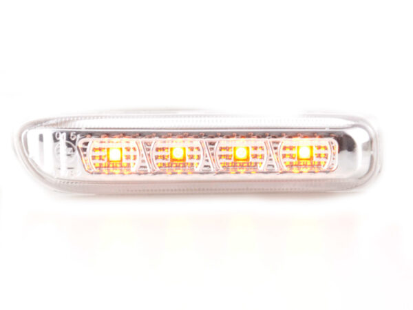 Jeu de clignotants latéraux à LED BMW Série 3 E46 98-02 clair - – Image 2