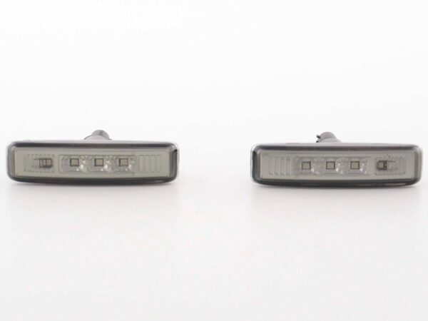 Jeu de clignotants latéraux à LED BMW Série 5 E39, noir -