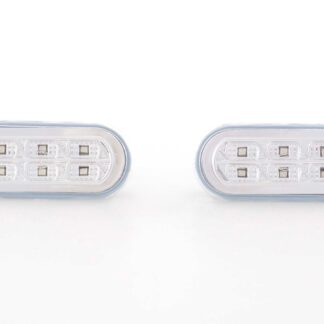Jeu de clignotants latéraux à LED VW Golf 4, chrome -