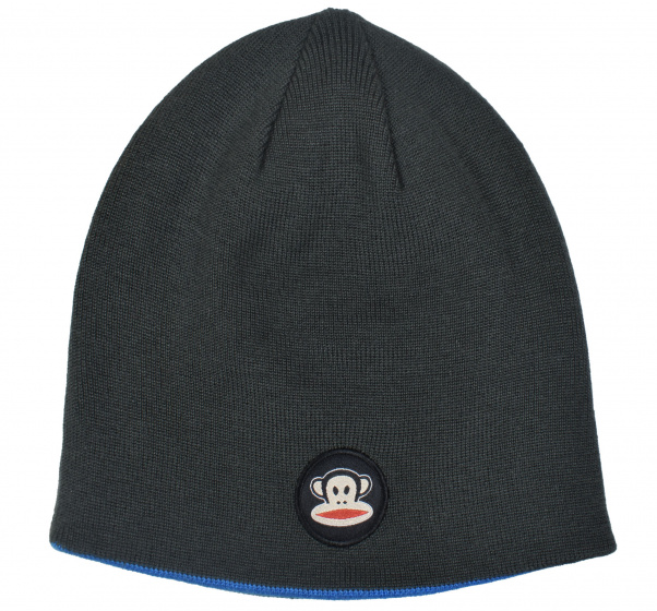 Bonnets chapeau réversible junior coton noir/bleu taille unique - Paul Frank – Image 5