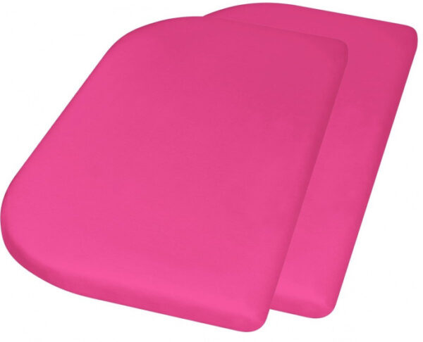 Draps-housses Drap-housse Junior 89 x 51 + 10 cm Coton 2 Pièces Rose - Playshoes – Image 4