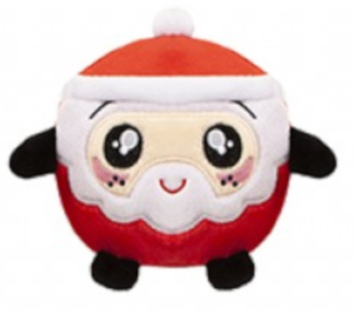 cuddles Squishimi Peluche de Noël junior 9 cm rouge/noir - PMS – Image 3