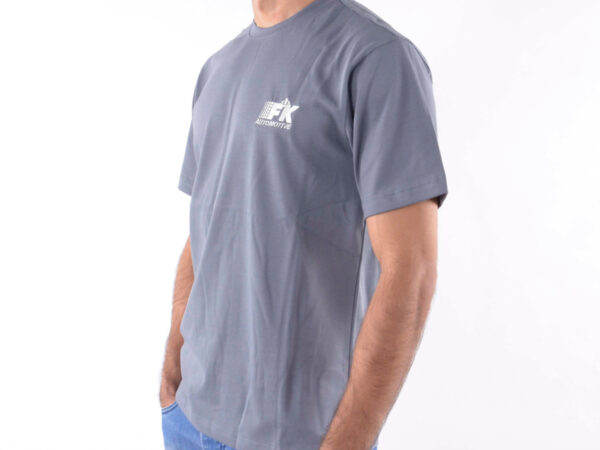T-shirt, chemise, top moderne, design de classe, gris taille S - – Image 5