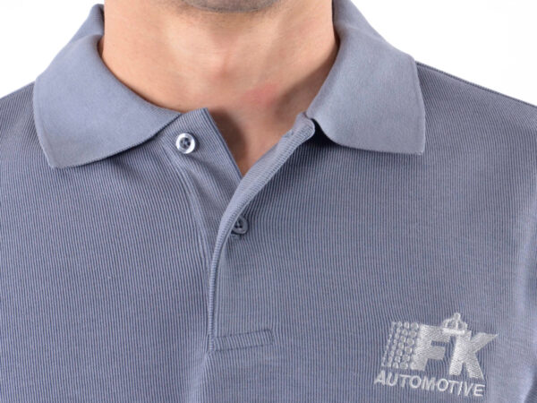 Polo, polo, top moderne, design de classe, gris taille S - – Image 4