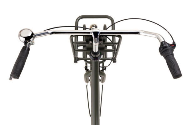 Vélos de transport dames Daily Dutch Basic+ 28 Pouces 53 cm Femme 3SP Frein à rétropédalage Vert olive - Popal – Image 11