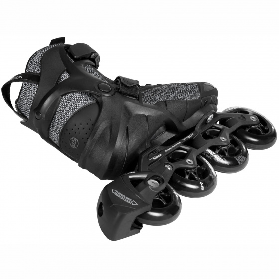 Patins à roulettes en ligne patins à roues alignées Phuzion Radon Enzo 90 83A noir taille 44 - Powerslide – Image 11