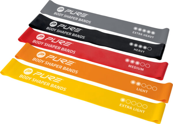 Bandes résistance Jeu de bandes de résistance 5 pièces unisexe - Pure2Improve – Image 4