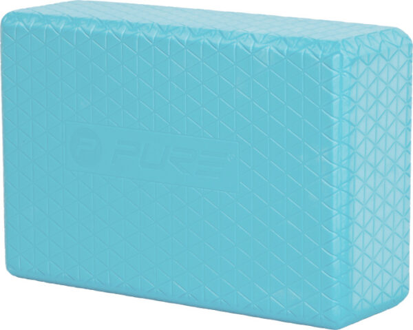 Rouleaux de mousse bloc de yoga 23 x 15 x 7,5 cm EVA bleu - Pure2Improve – Image 5
