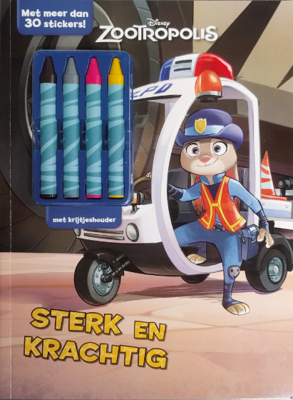 Livres à colorier Disney Zootropolis livre de coloriage junior 29 cm papier - Rebo Productions – Image 3