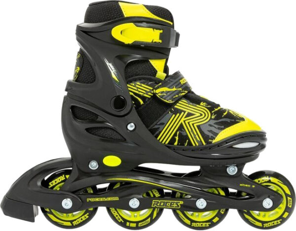 Patins à roulettes en ligne patins à roulettes Jokey 3.0 softboot 82A noir/jaune taille 38-41 - Roces – Image 8