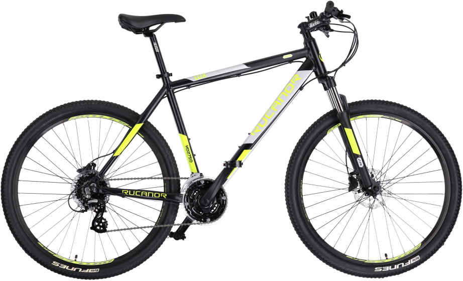 VTT Hardtail Lux 27.5 Pouces 51 cm Homme 24SP Hydraulique Frein à disque Noir/Jaune - Rucanor – Image 10