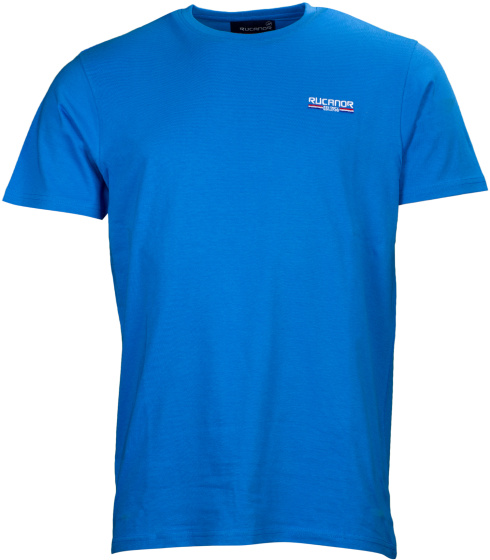 Fitness shirts Raffi chemise basique col rond homme bleu taille XL - Rucanor – Image 4