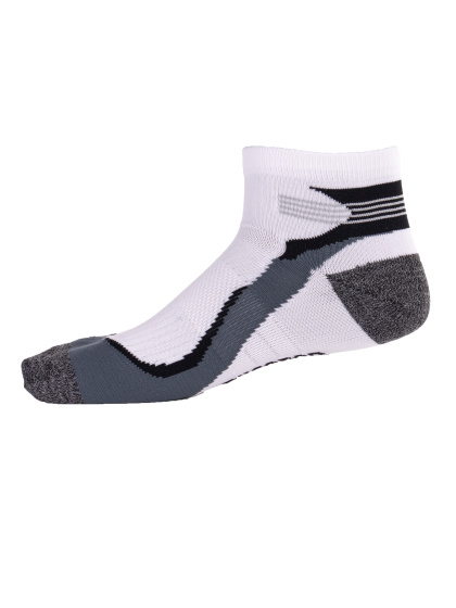 Running socks Chaussettes de course courtes 2-pack blanc/gris taille 35-38 - Rucanor – Image 8