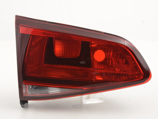 Pièces d'usure feu arrière gauche VW Golf 7 à partir de 2012 rouge / noir -