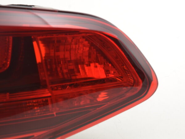 Pièces d'usure feu arrière gauche VW Golf 7 à partir de 2012 rouge / noir - – Image 2