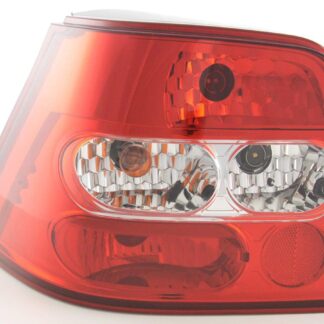 Jeu de feux arrière VW Golf 4 98-02, rouge / clair -