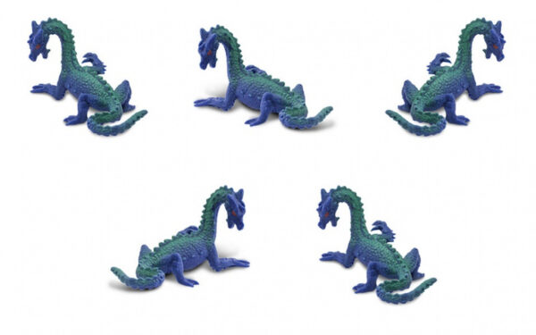 Playing figures Zeedraken figurines 2 cm sans BPA bleu 192 pièces - Safari – Image 3