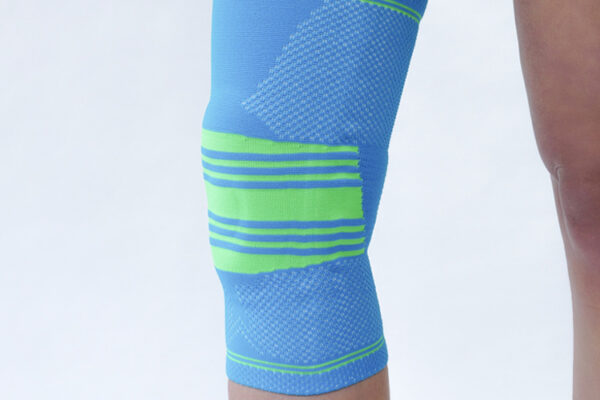 Appareils orthodontiques & Bandages genoulère Schapfix Sport textile bleu/vert taille L - Schaper – Image 6