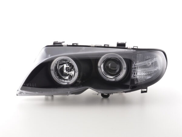 Phare avant BMW Série 3 E46 Limo / Touring 02-05 noir - – Image 3