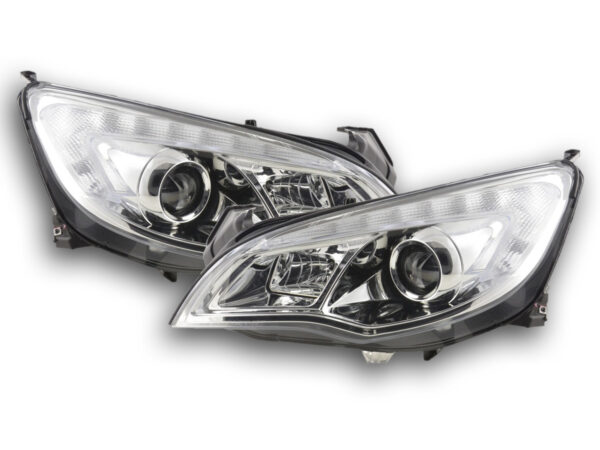 Phare avant Opel Astra J 5 portes 2009-2012 chrome sans moteur - – Image 3