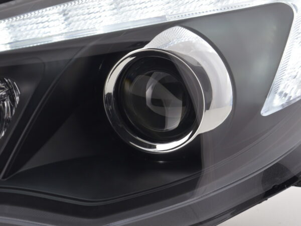 Phare avant Opel Astra J 5 portes 2009-2012 noir avec moteur - – Image 5