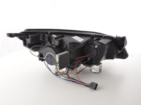 Phare avant Opel Astra J 5 portes 2009-2012 noir avec moteur - – Image 7