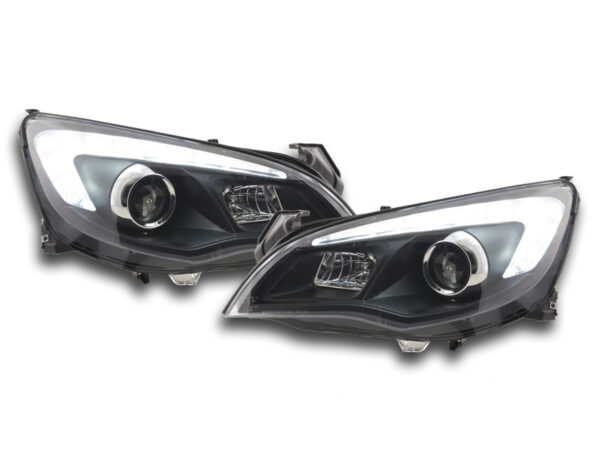 Phare avant Opel Astra J 5 portes 2009-2012 noir modèle asiatique -