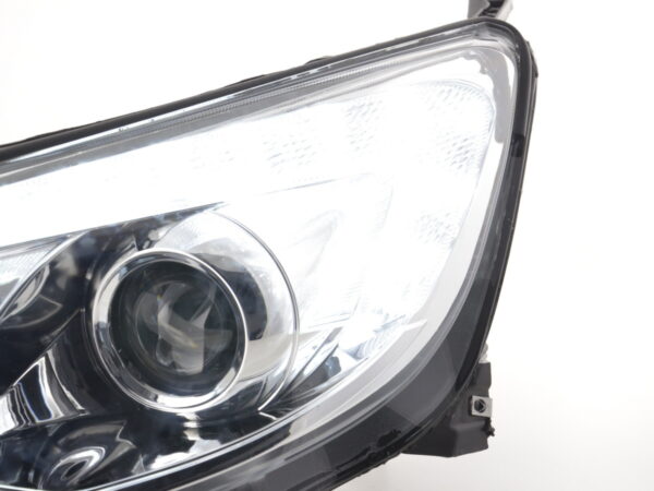 Phare avant Opel Astra J 5 portes 2009-2012 chrome modèle Asie - – Image 4