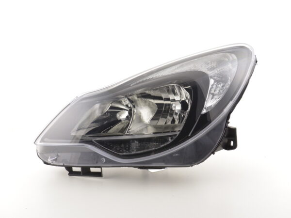 Pièces détachées phare gauche Opel Corsa D à partir de 2011 noir -