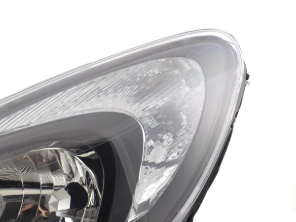 Pièces détachées phare gauche Opel Corsa D à partir de 2011 noir - – Image 2