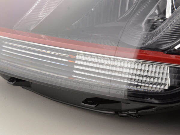 Phares Daylight LED feux de jour VW Golf 7 à partir de 2012 noir / rouge - – Image 7