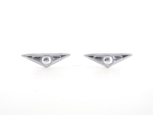 Jeu de clignotants latéraux Ford Focus 1 3/4/5 portes. 98-03 chromé -
