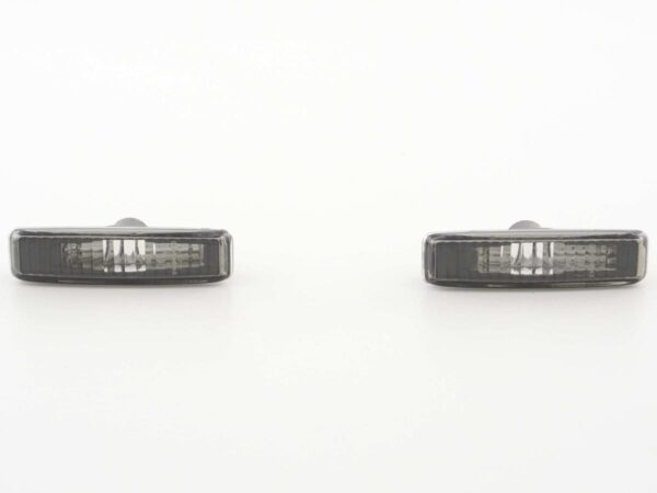 Jeu de clignotants latéraux BMW Série 5 E39, noir -