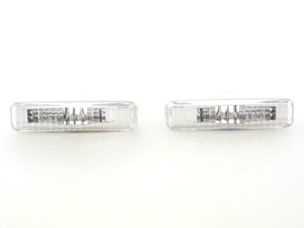Jeu de clignotants latéraux BMW Série 5 E39, chrome -