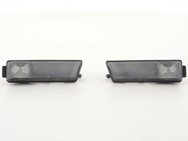 Jeu de clignotants latéraux VW Golf 3, noir -