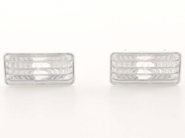 Jeu de clignotants latéraux VW Golf 3, chrome -