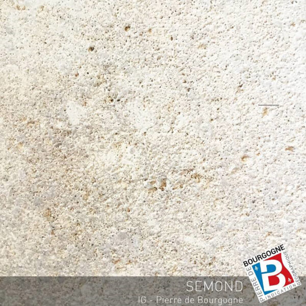 Dés de poteaux en pierre  - VENDU PAR 6 -  Semond Nuancé  Finition Vieilli  -  MOYEN (25 x 25 x h 24 cm)  -  Pas de percement – Image 2