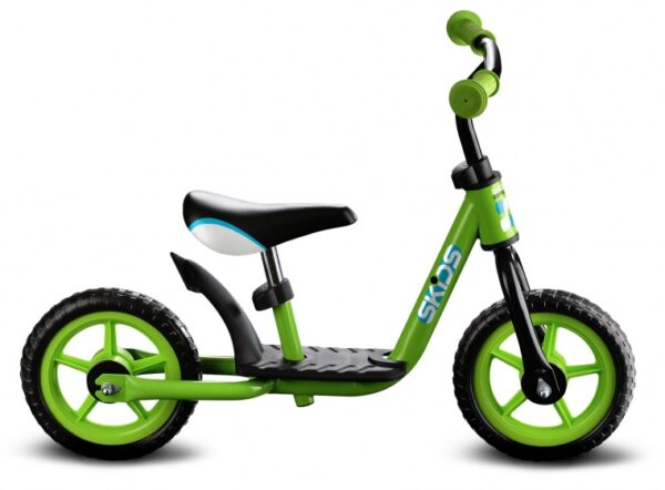 Vélos de rééducation Loopfiets met 2 wielen 10 Pouces Junior Vert/Noir - Skids Control – Image 9