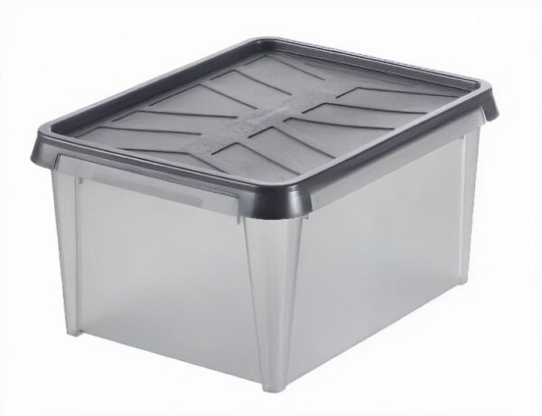 Storage boxes Dry 31 Boîte de rangement 33 litres Polypropylène Gris - SmartStore – Image 9