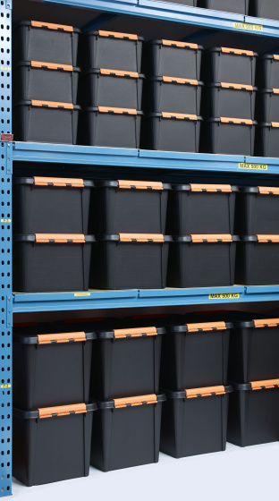 Storage boxes Pro 31 Boîte de rangement 32 litres Polypropylène Noir - SmartStore – Image 13