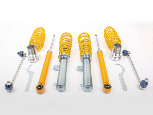Kit combinés filetés FK VW Golf Plus 5M à partir de 2005 avec jambe de force 55mm -