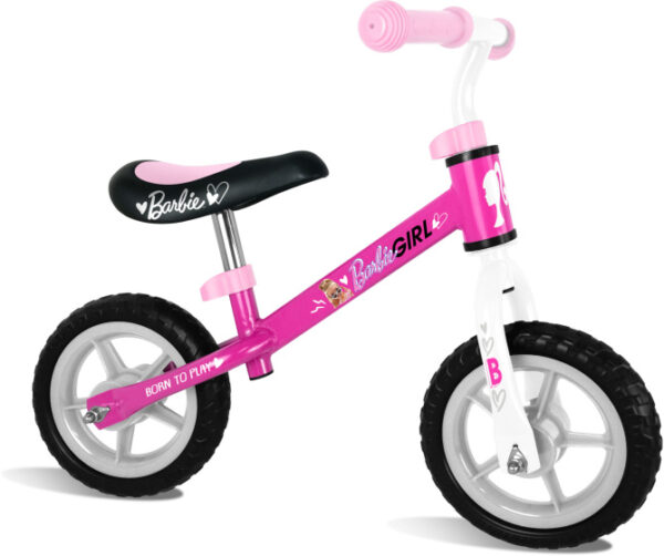 Vélos de rééducation Barbie Loopfiets met 2 wielen 10 Pouces Fille Rose - Mattel – Image 12