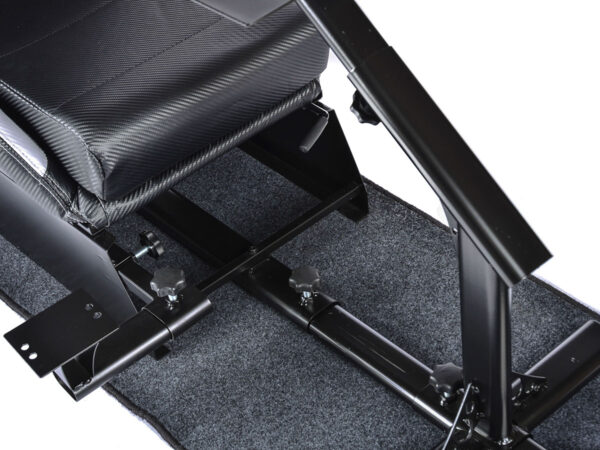 Tapis de protection FK gris foncé pour sièges de jeu de simulation de course - – Image 3