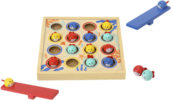 Jeux de société Jeu d'adresse en bois "Flying Fish Diving" 19 pièces - Tooky Toy – Image 7
