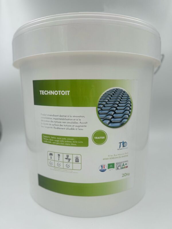 Technotoit Vert - Rénovation et protection des supports - TECH-TOI-VE-20 - Technodiscount